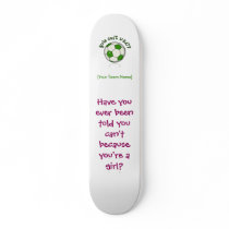 Soccer Ball in Green skateboards