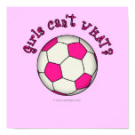 Soccer Ball in Pink Posters