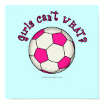 Soccer Ball in Pink Print