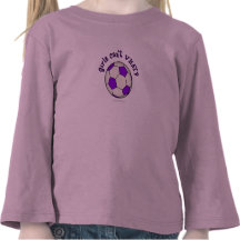Soccer Ball in Purple Tees