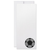 soccer ball invitations