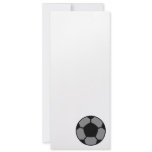 soccer ball personalized invites