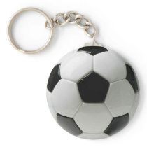 Soccer Ball Keychain