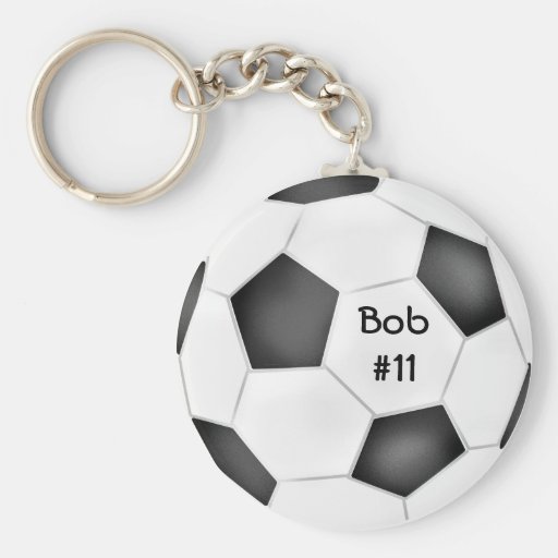 Soccer Ball Keychain Zazzle