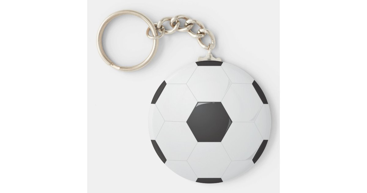 Soccer ball Keychain Zazzle