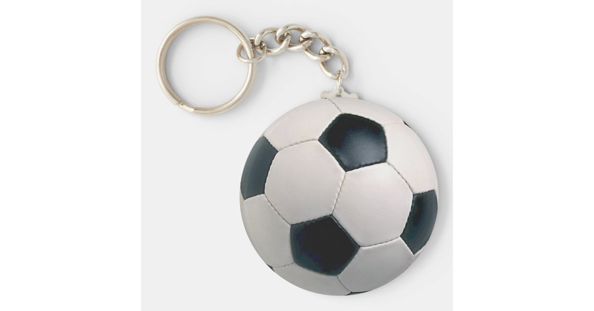 Soccer Ball Keychain Zazzle