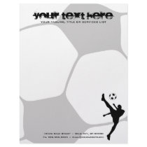 soccer ball letterhead by asyrum soccer ball letterhead