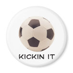 Soccer Ball Fridge Magnets
