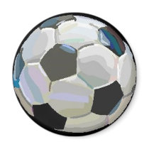 soccer ball magnets by hvnsflnangel soccer ball magnets