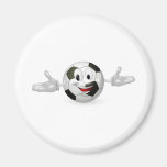 Soccer Ball Man Magnets