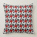 Soccer Ball Pattern Pillow