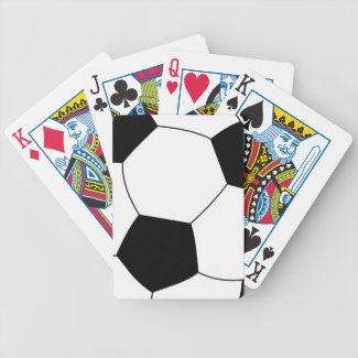 Soccer Ball Playing Cards