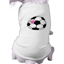 Soccer Ball (Pnk Hrt) Dog Clothes