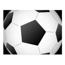 Soccer Ball Post Card
