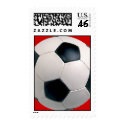Soccer Ball Postage Stamps stamp