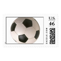 soccer ball postage stamps