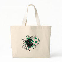 soccer ball ripping thru tote bag