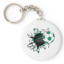 soccer ball ripping thru keychains