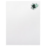 soccer ball ripping thru customized letterhead