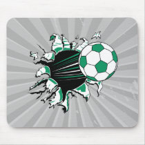 soccer ball ripping thru mouse pad