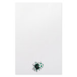 soccer ball ripping thru stationery design