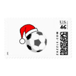Soccer Ball (Santa Hat) Stamp