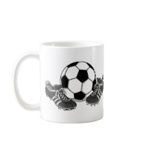 Soccer Ball Shoes Mug