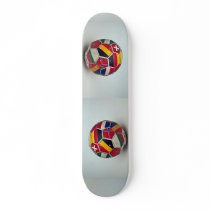Soccer ball skateboard