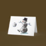 Soccer Ball Snowman Christmas