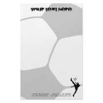 soccer ball stationery by asyrum soccer ball stationery