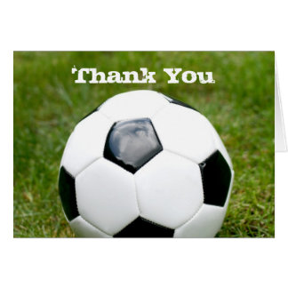Soccer Thank You Cards | Zazzle