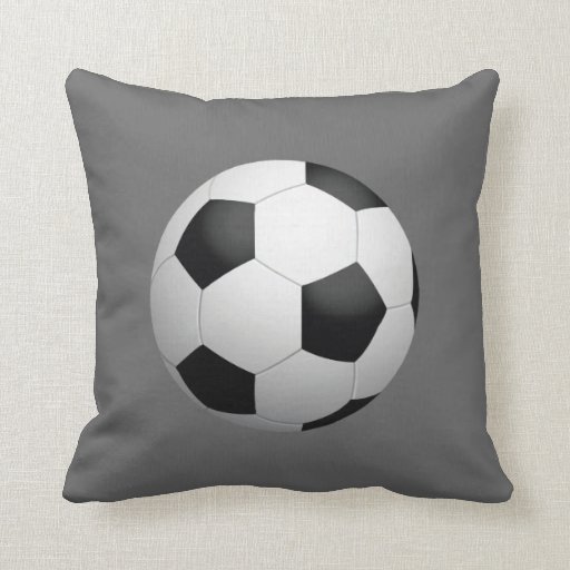 Soccer Ball Throw Pillow Zazzle