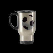 Soccer Ball Travel Mug