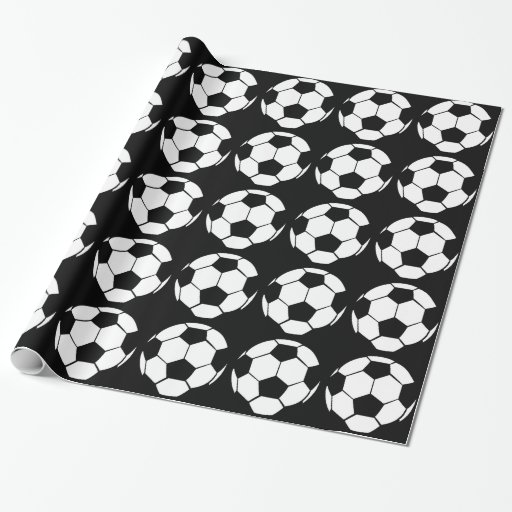 Soccer Ball Wrapping Paper Zazzle