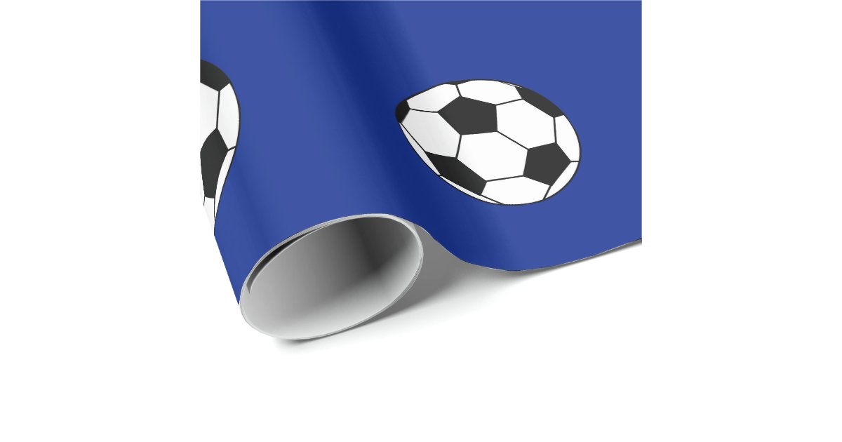 Soccer Ball Wrapping Paper Zazzle