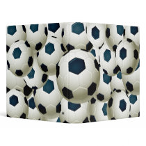 SOCCER BALLS COLLAGE binders by dgpaulart SOCCER BALLS COLLAGE binders