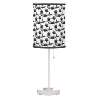 Soccer Balls Design Table Lamp Shade