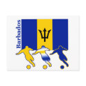 Soccer Barbados postcards