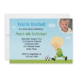Soccer Birthday Party Invitation