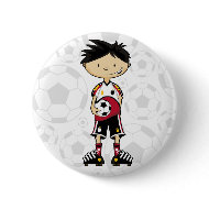 Soccer Boy Badge button
