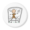 Soccer Boy Goalie magnets by stick_figures Soccer Boy Goalie magnets