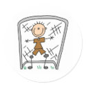 Soccer Boy Goalie stickers