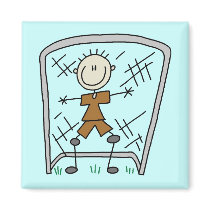 Soccer Boy Goalie Tshirts and Gifts magnets by stick_figures Soccer Boy Goalie Tshirts and Gifts magnets