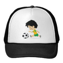 Soccer Boy Trucker Hat
