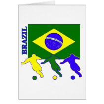 Soccer Brazil cards