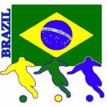 Soccer Brazil Photo Cut Out
