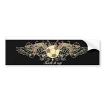 Soccer Bumper Sticker bumper stickers by ScottInk Soccer Bumper Sticker bumper stickers