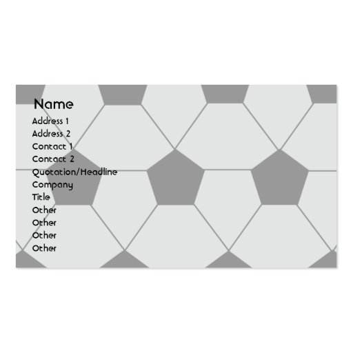 Soccer - Business Business Cards