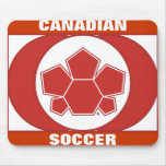 Soccer Canada Flag Mouse Pads