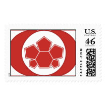 Soccer Canada Flag postage